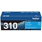 Brother TN-310 Cyan Standard Yield Toner Cartridge, Print Up to 1,500 Pages (TN310C)