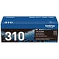 Brother TN-310 Black Standard Yield Toner Cartridge, Print Up to 2,500 Pages (TN310BK)