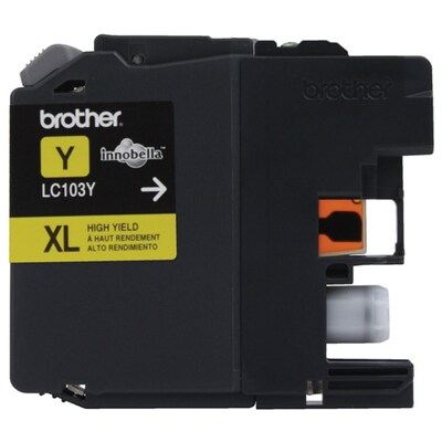 Brother LC1033PKS Cyan/Magenta/Yellow High Yield Ink Cartridge, 3/Pack (LC1033PKS)