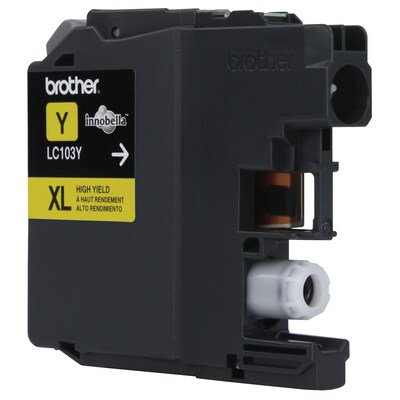 Brother LC103Y Yellow High Yield Ink Cartridge   (LC103YS)