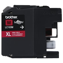 Brother LC103M Magenta High Yield Ink Cartridge (LC103MS)