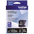 Brother LC103 Black High Yield Ink Cartridge   (LC103BKS)