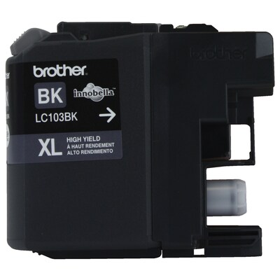 Brother LC103 Black High Yield Ink Cartridge   (LC103BKS)