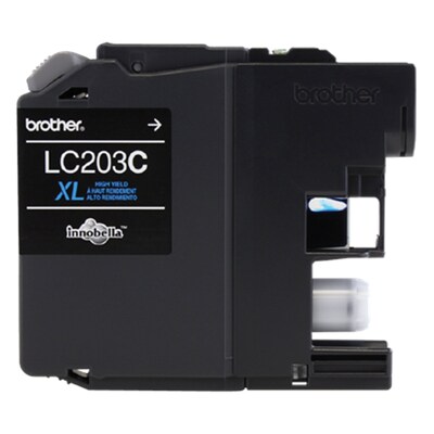 Brother LC203CS Cyan High Yield Ink Cartridge   (LC203CS)