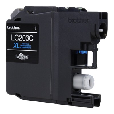 Brother LC203CS Cyan High Yield Ink Cartridge   (LC203CS)