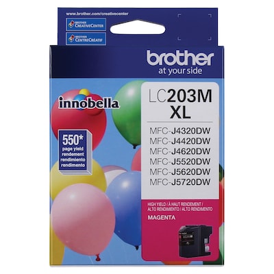 Brother LC203MS Magenta High Yield Ink Cartridge   (LC203MS)