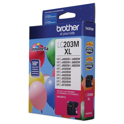 Brother LC203MS Magenta High Yield Ink Cartridge   (LC203MS)