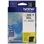 Brother LC20EY Yellow Extra High Yield Ink Cartridge (LC20EY)