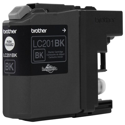 Brother LC201BKS Black Standard Yield Ink Cartridge   (LC201BKS)