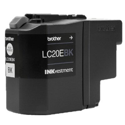 Brother LC20EBKS Black Extra High Yield Ink Cartridge   (LC20EBKS)