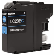 Brother LC20EC Cyan Extra High Yield Ink  Cartridge (LC20EC)