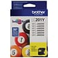 Brother LC201Y Yellow Standard Yield Ink Cartridge (LC201Y)