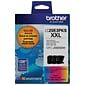 Brother LC20E3PKS Cyan/Magenta/Yellow Extra High Yield Ink Cartridge, 3/Pack (LC20E3PKS)