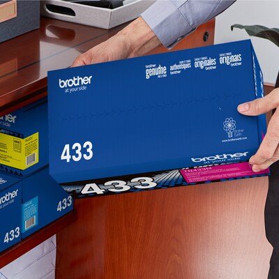 Brother TN-433 Magenta High Yield Toner Cartridge (TN433M)