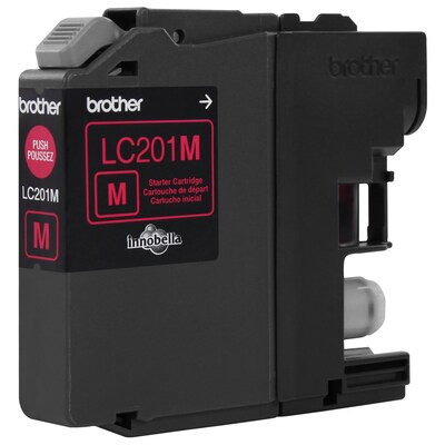 Brother LC201M Magenta Standard Yield Ink Cartridge   (LC201M)