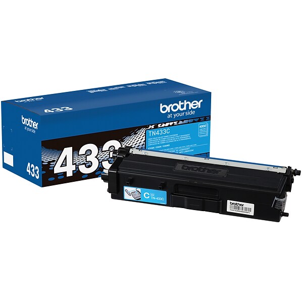 Brother TN-433 Cyan High Yield Toner Cartridge (TN433C)