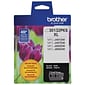 Brother LC3013BK Black High Yield Ink Cartridge, 2/Pack  (LC30138PKS)