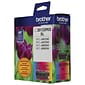 Brother LC30133PKS Cyan/Magenta/Yellow High Yield Ink Cartridge, 3/Pack (LC30133PKS)