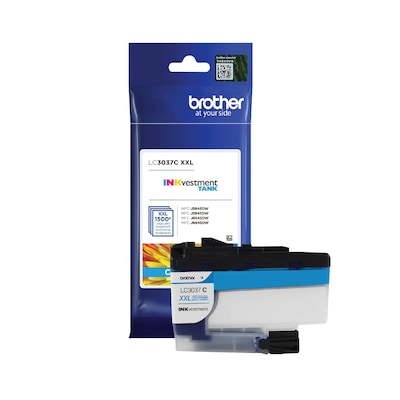 Brother LC3037C Cyan Super High Yield Ink Tank   Cartridge