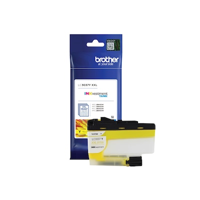 Brother LC3037Y Yellow Super High Yield Ink Tank   Cartridge
