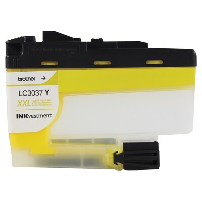 Brother LC3037Y Yellow Super High Yield Ink Tank   Cartridge