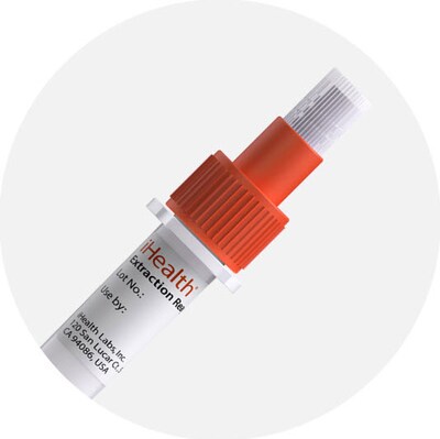IHealth COVID-19 At-Home Antigen Self Test Kit (2 Tests)
