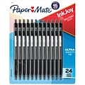 Paper Mate InkJoy 300 RT Retractable Ballpoint Pen, Medium Point, Black Ink, 24/Pack (1945925)