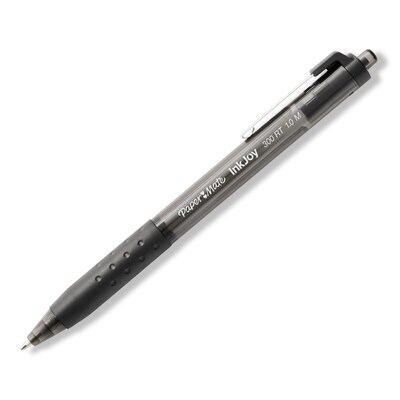 Paper Mate InkJoy 300 RT Retractable Ballpoint Pen, Medium Point, Black Ink, 24/Pack (1945925)