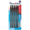 Paper Mate Eraser Mate Erasable Ballpoint Pen, Medium Point, Black Ink, 5/Pack (3163558PP)