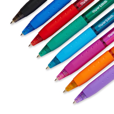 Paper Mate InkJoy 300RT Retractable Ballpoint Pen, Medium Point, Assorted Ink, 8/Pack (1945921)