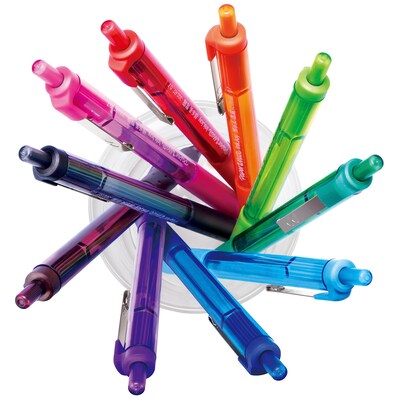 Paper Mate InkJoy 300RT Retractable Ballpoint Pens, Medium Point, 1.0mm, Assorted Ink, 8/Pack (1781564/1945921)