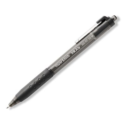 Paper Mate InkJoy 300 RT Retractable Ballpoint Pen, Medium Point, Black Ink, 36/Pack (1921068/1951378)