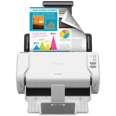 Brother ADS-2200 Color Desktop Scanner for Documents with Duplex, Gray