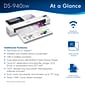 Brother DSmobile DS-940DW USB/Wireless Duplex Portable Scanner White