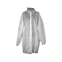 Unimed 3XL Lab Coat, White, 30/Carton (WPLC1027063XL)