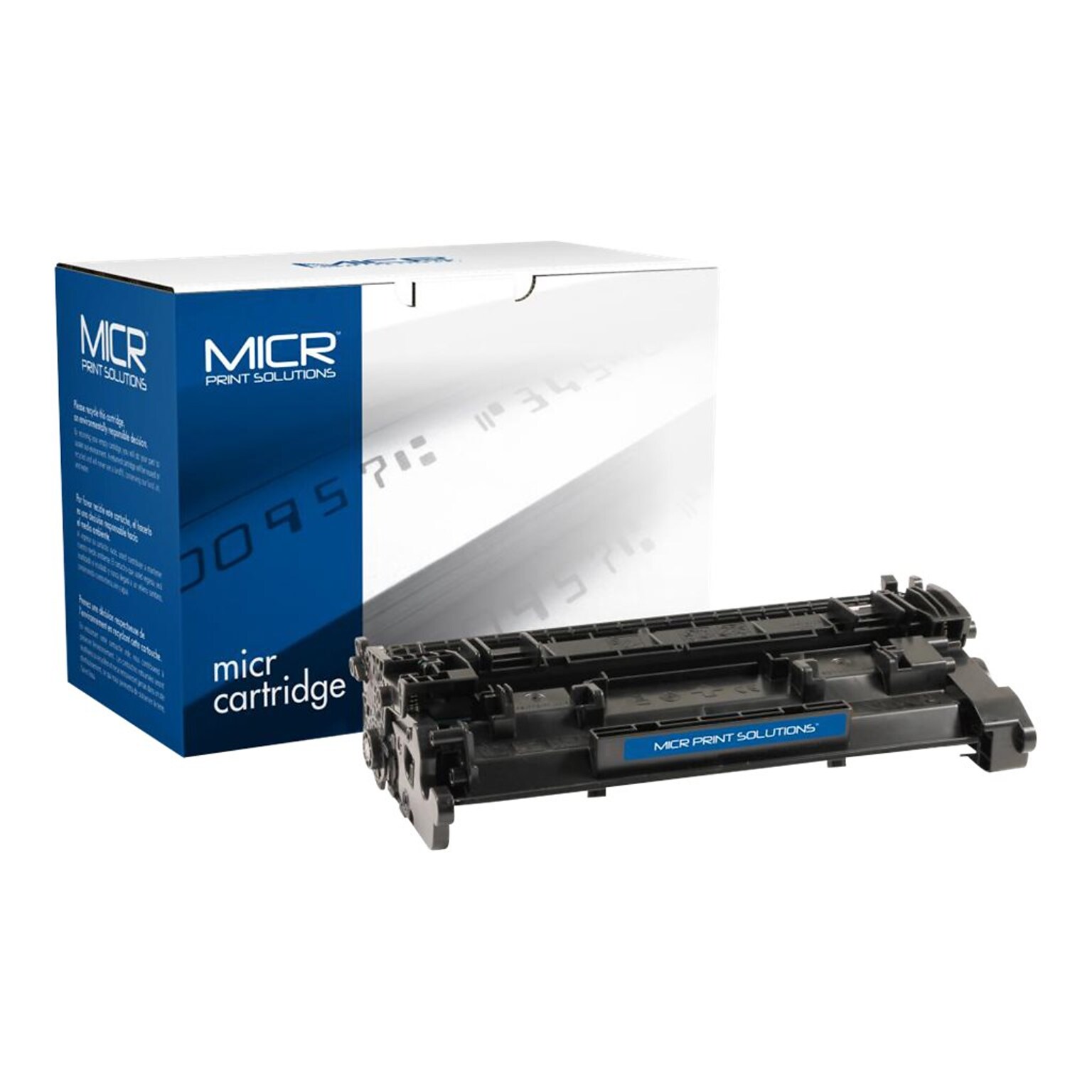 MICR Print Solutions Compatible Black Standard Yield MICR Toner Cartridge Replacement for HP 58A (CF258A)