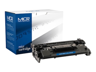 MICR Print Solutions Compatible Black High Yield MICR Toner Cartridge Replacement for HP 58X (CF258X)
