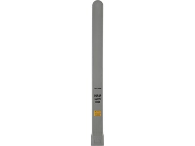 Alpine Industries Wet Floor Cone Sign, 20"H, Yellow, 5/Pack (498-20-5pk)