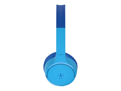 Belkin SoundForm Wireless On-Ear Headphones, Bluetooth, Blue (AUD001BTBL)