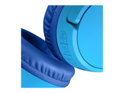 Belkin SoundForm Wireless On-Ear Headphones, Bluetooth, Blue (AUD001BTBL)