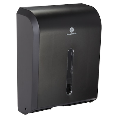 Georgia-Pacific Combi-Fold Vista Folded Paper Towel Dispenser, Black (56650A)