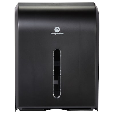 Georgia-Pacific Combi-Fold Vista Folded Paper Towel Dispenser, Black (56650A)