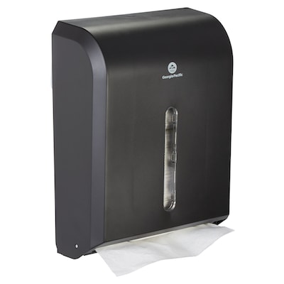 Georgia-Pacific Combi-Fold Vista Folded Paper Towel Dispenser, Black (56650A)