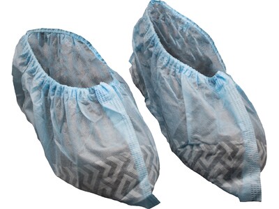 Unimed Shoe Cover, L, Blue, 300/Carton (WSCB1027SCL)