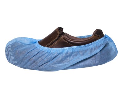 Unimed Shoe Cover, L, Blue, 300/Carton (WSCB1027SCL)