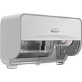 Kimberly-Clark Professional ICON Coreless 2-Roll Horizontal Toilet Paper Dispenser with Faceplate, W