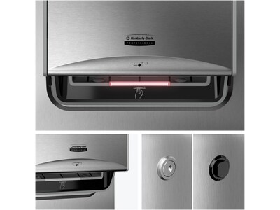 Kimberly-Clark Professional ICON Automatic Recessed Dispenser Housing without Trim Panel, Stainless Steel (53706)