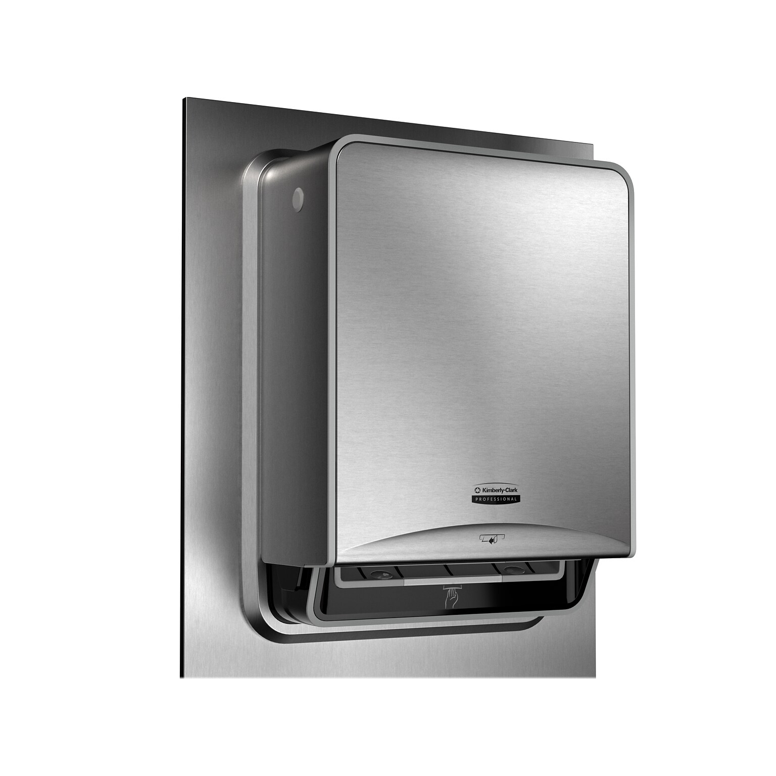 Kimberly-Clark Professional ICON Automatic Recessed Dispenser Housing with Trim Panel, Stainless Steel (53699)