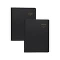 2024 AT-A-GLANCE 8.5 x 11 8-Person Daily Appointment Book Set, Black (70-212-73-23)