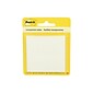 Post-it® Transparent Notes, 2-7/8 x 2-7/8, Clear, 36 Sheets/Pad, 1 Pad/Pack (600-TRSPT)